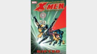 Cyclops leads a team of mutants on the collection cover for Astonishing X-Men: Gifted.