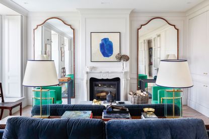 Symmetry in interior design - living room