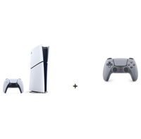 Sony PS5 Slim digital edition + 30th Anniversary DualSense controller