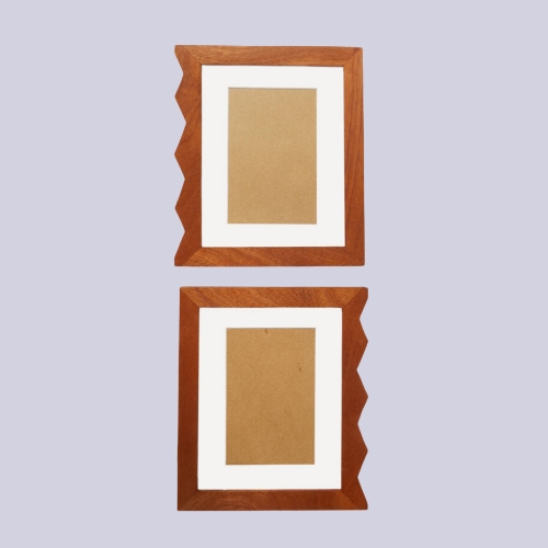 Josh Page Studio, Crinkle Photo Frame Set (wall Hanging)
