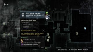 Destiny 2 Guardian Games 2022 strike playlist node tower