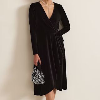 Phase Eight Velvet Dress