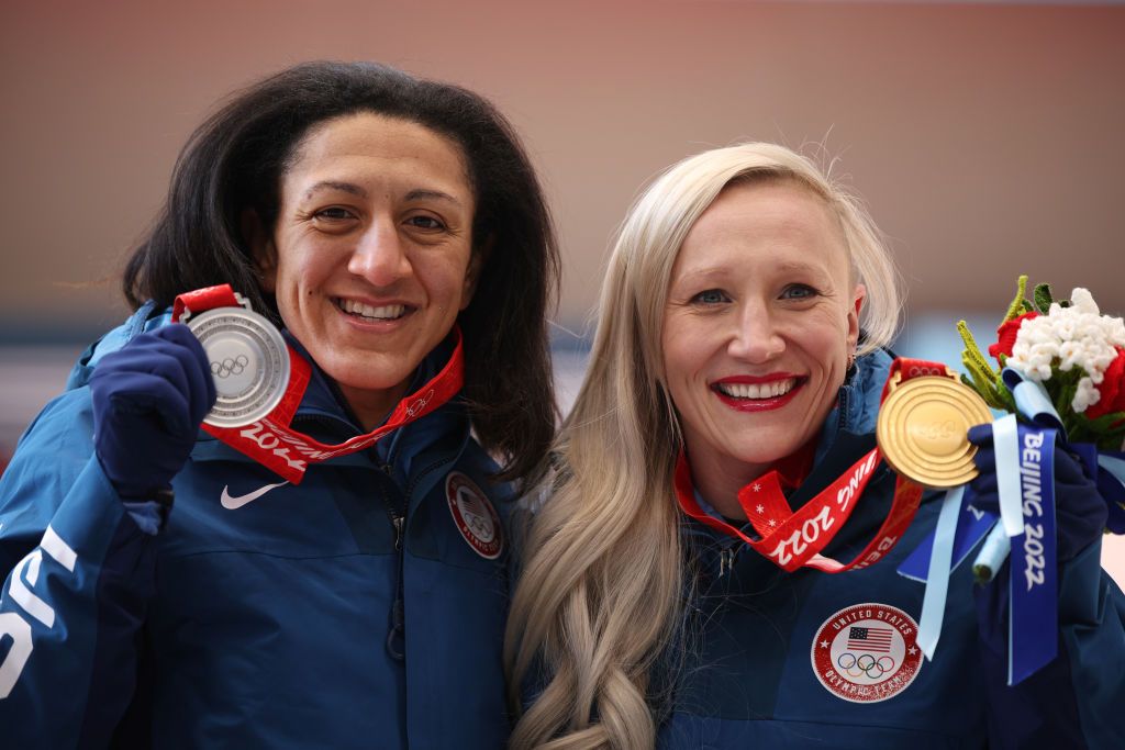 Elana Meyers Taylor and Kaillie Humphries