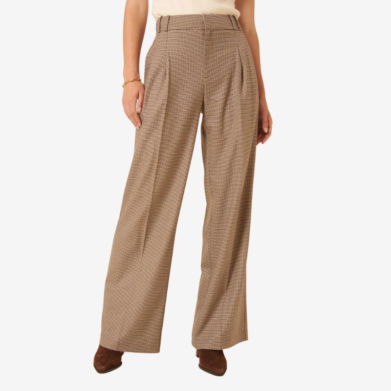 Image of checked trousers