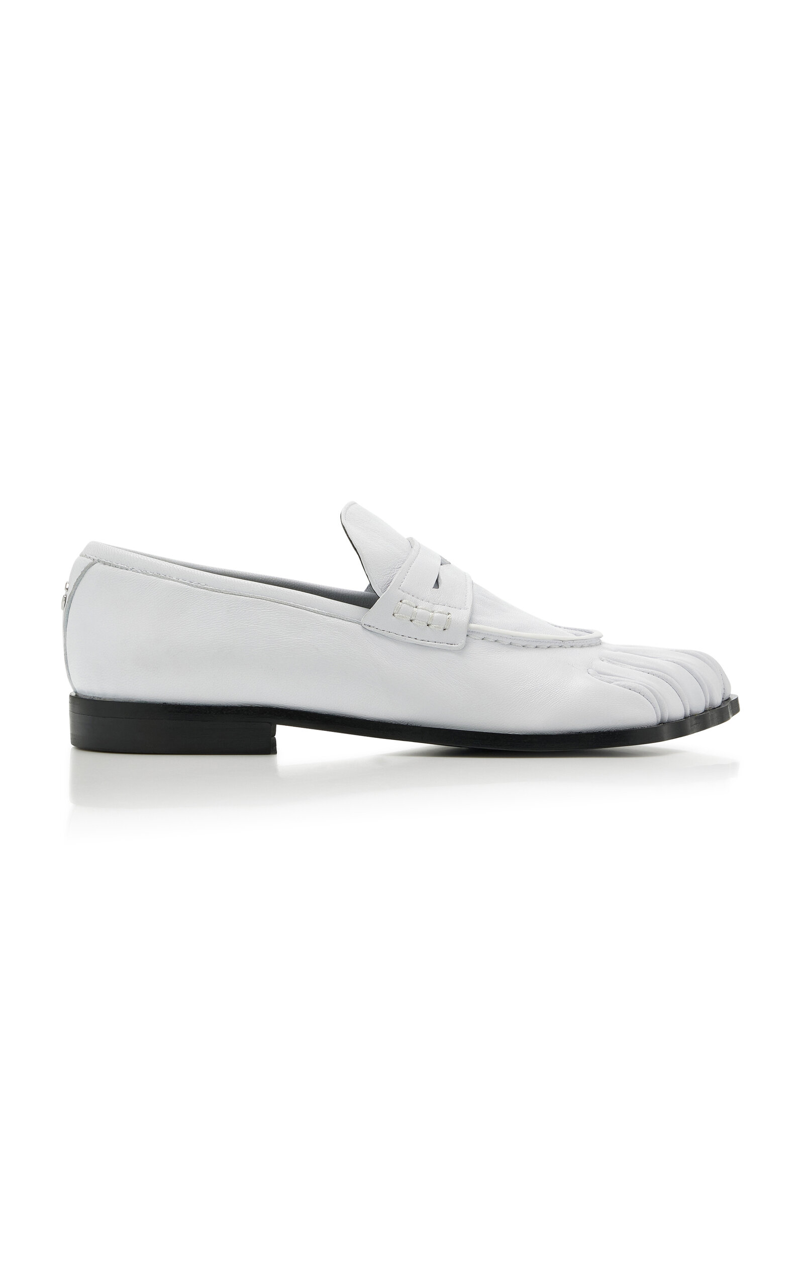 Five-Toe Leather Loafers