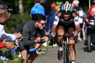 Pierre Latour on stage 13 of the Vuelta