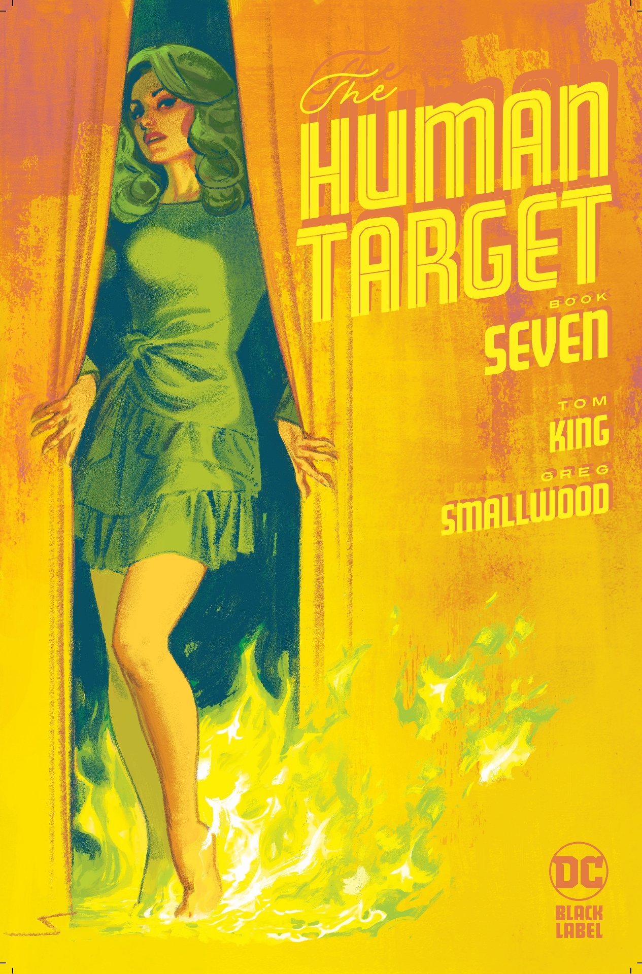 The Human Target Book Seven main cover by Greg Smallwood