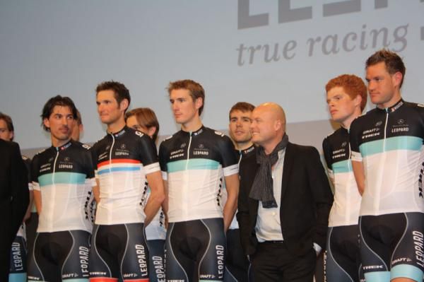 Team Leopard-Trek on show ahead of the 2011 season