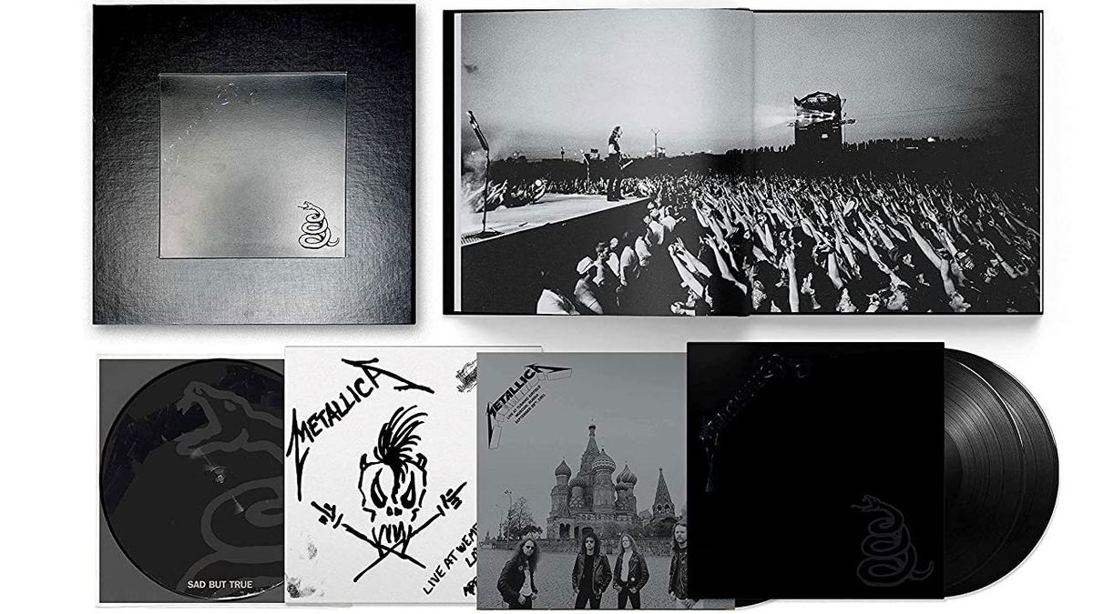 The Metallica Blacklist/Black Album in Black & White Collectors Series