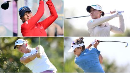 Annika Sorenstam, Lydia Ko, Linnea Strom, Lexi Thompson