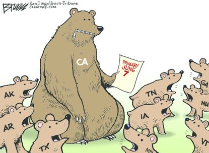 Political cartoon U.S. CA Decision 2016
