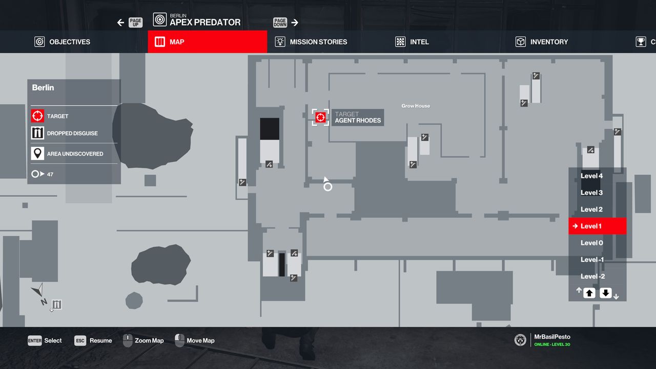 hitman 3 berlin agent location - rhodes