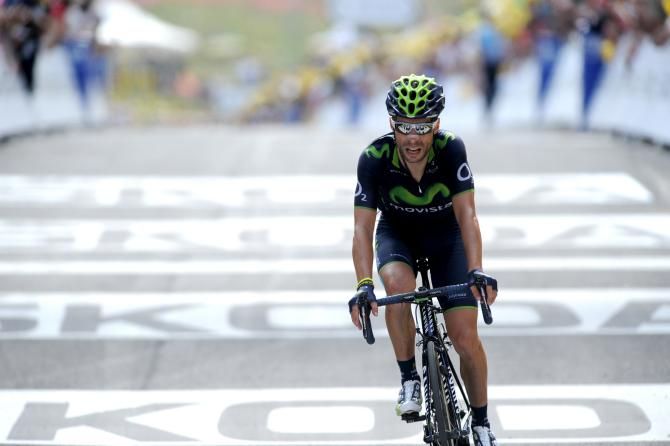 Giovanni Visconti (Movistar) fell short of the stage win