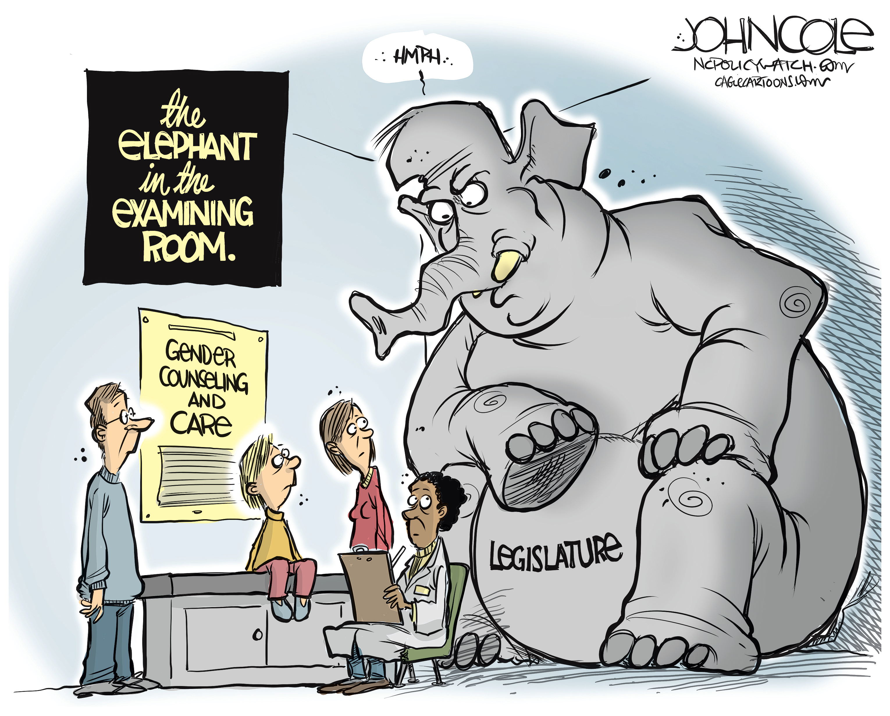 Political cartoon