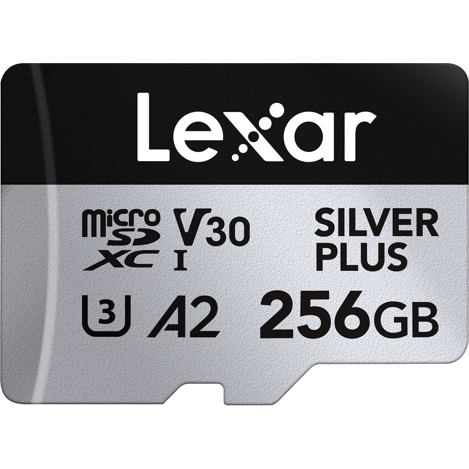 Lexar 256GB Professional SILVER PLUS UHS-I microSDXC Memory Card