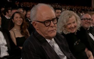 John Lithgow disappointed face oscars 2025