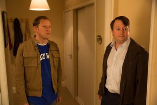 Robert Webb and David Mitchell in Peep Show