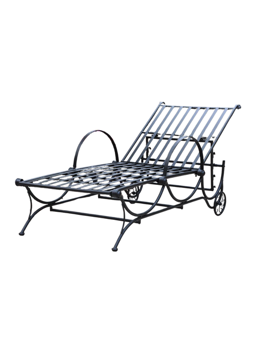 Nocona Outdoor Metal Chaise Lounge