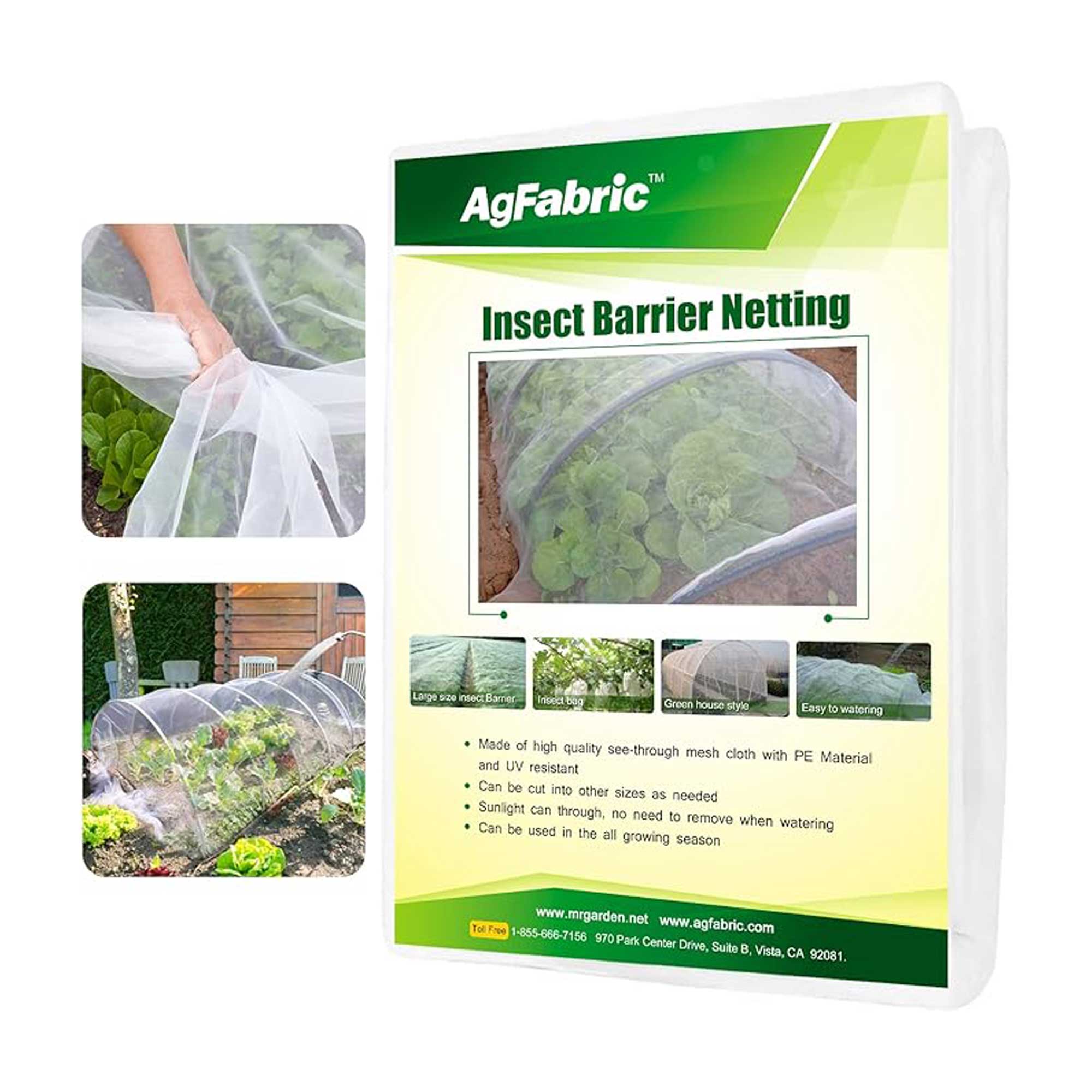 AgFabric insect barrier netting