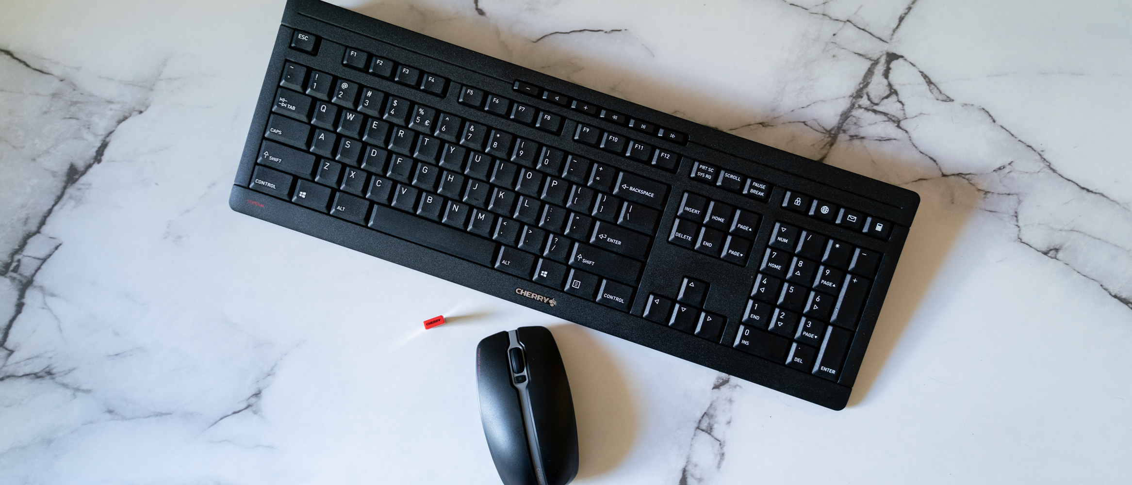 keyboard and Stream combo Cherry mouse Desktop TechRadar review |