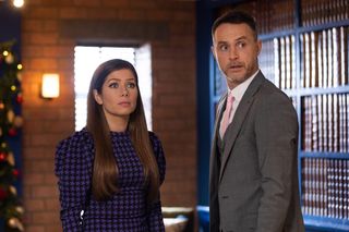 James Nightingale is helping Maxine to uncover the truth about Eric Foster in Hollyoaks.