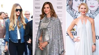 Rosie Huntington-Whiteley, Trinny Woodall and Claire Danes all wearing Tiffany Bone cuffs