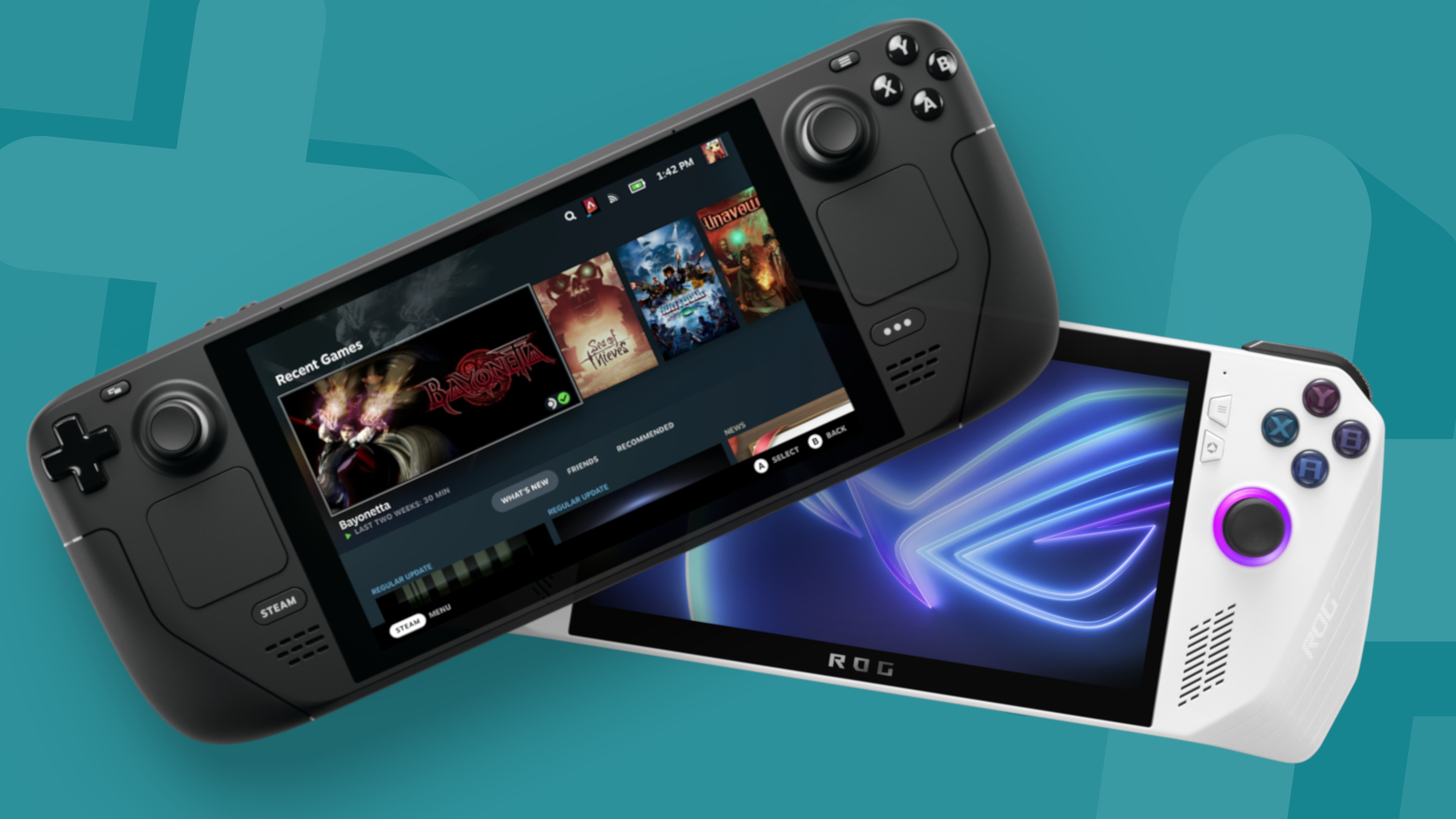 Asus ROG Ally Vs Steam Deck The Battle Of The PC Handhelds GamesRadar 