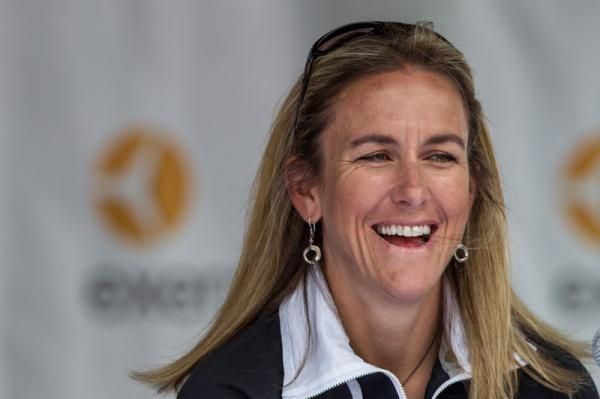 Kristin Armstrong (Exergy) happy to be racing in her home town.