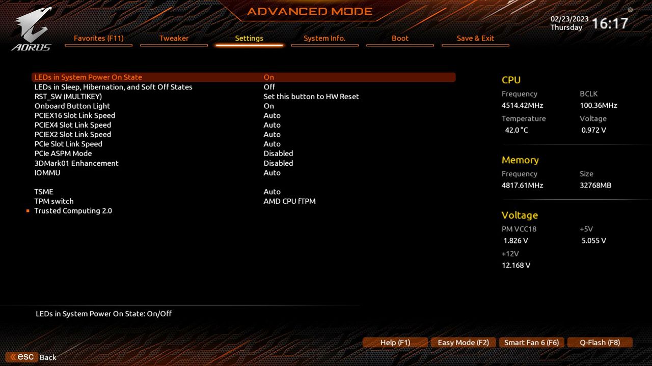 Gigabyte X670E Aorus Xtreme