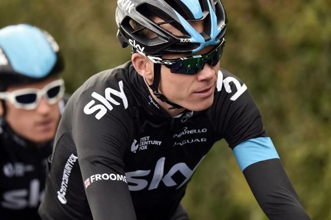 Tour de France defending champion Chris Froome (Team Sky)