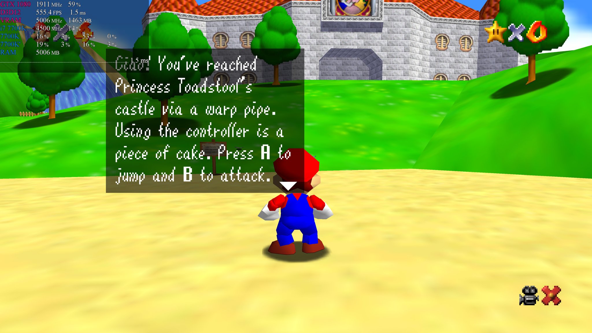 Super Mario 64  O port feito por fã que roda no PC nativamente em 8K (sem  emulador!)