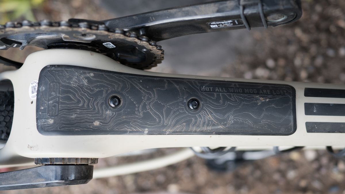 Enve MOG gravel bike downtube protection