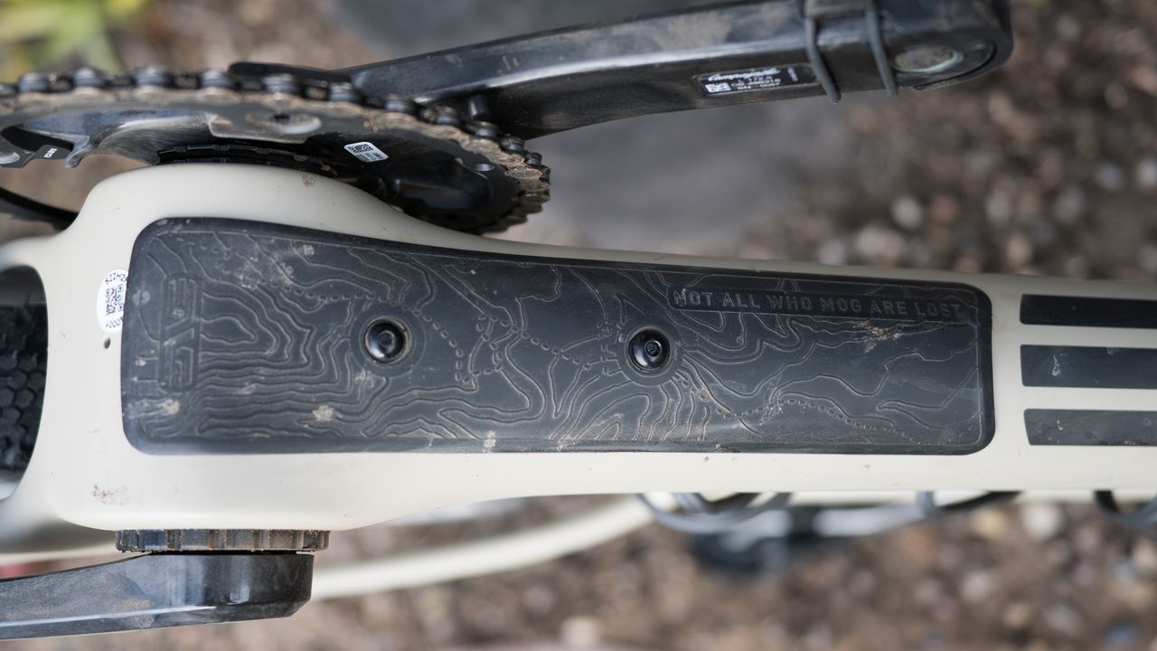 Enve MOG gravel bike downtube protection