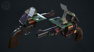 A remade model of the Garry's Mod toolgun.