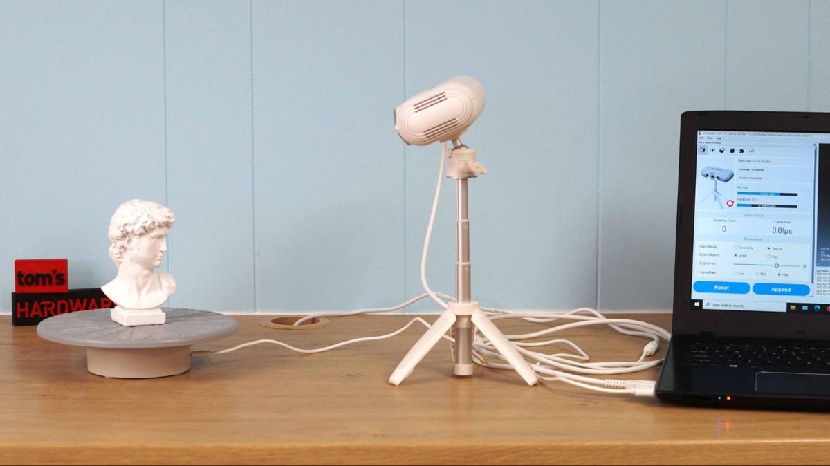 Creality CR-Scan Lizard Review: 3D Scan Before You Print | Tom's