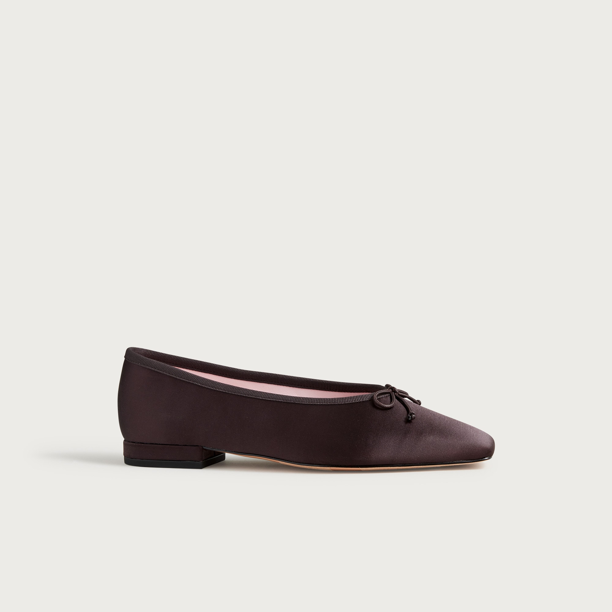 Sophie Ballet Flats in Satin