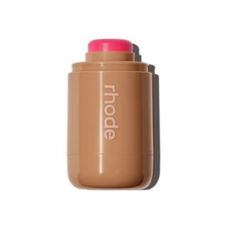 Rhode Pocket Blush in Juice Box, a hot pink shade