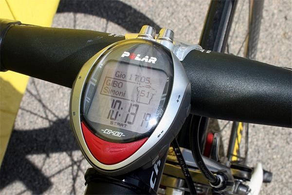 Gilberto Simoni is one of Polar's star riders