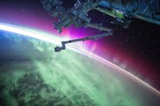 Southern Lights from International Space Station