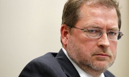 Grover Norquist may be losing favor with some members of Congress who wish to compromise on the issue of tax increases.