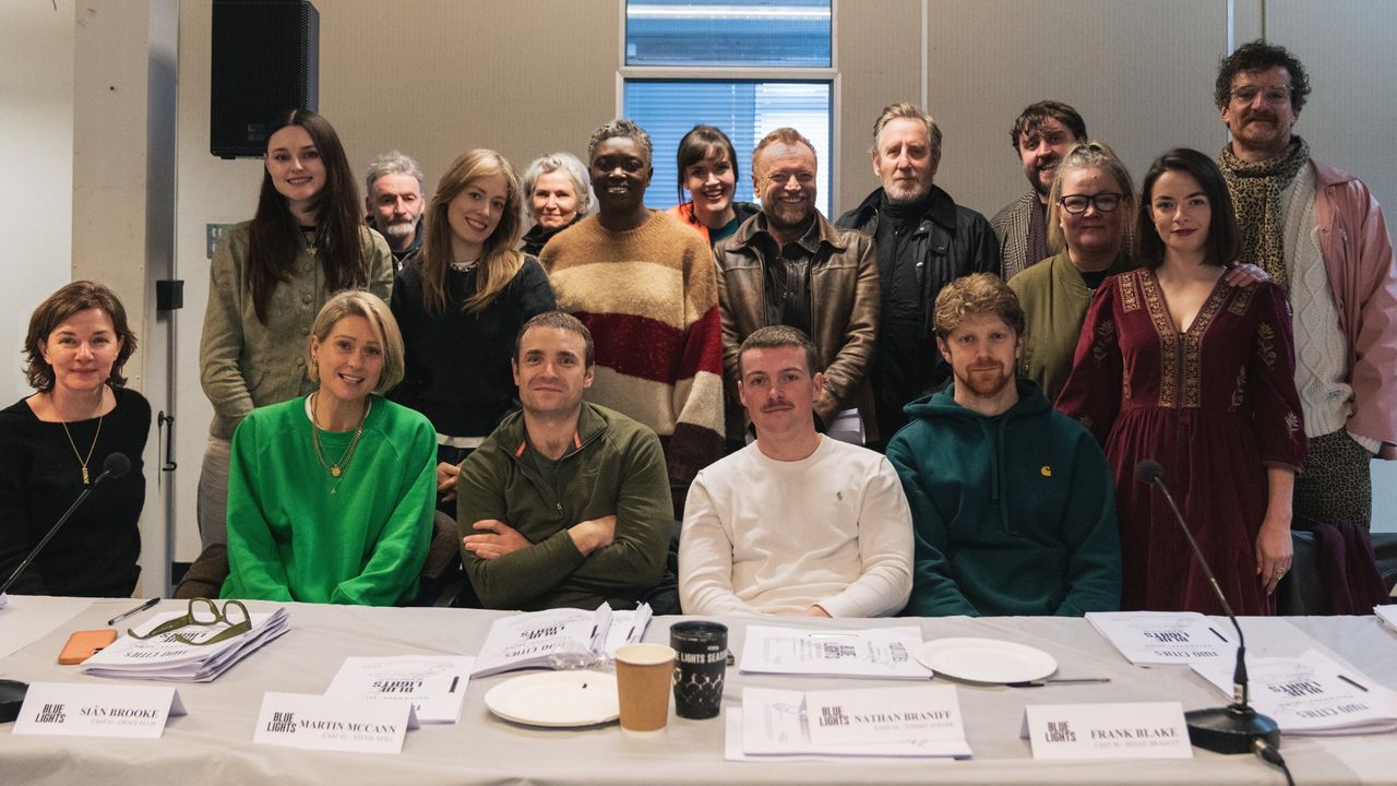 The cast of Blue Lights season 4