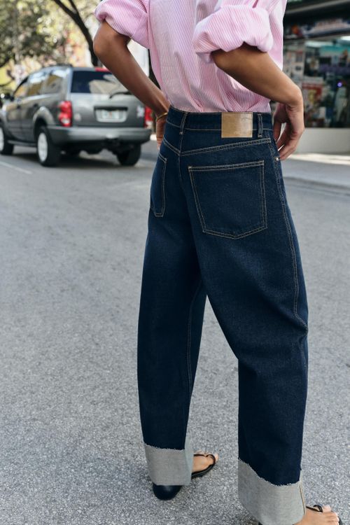 Z1975 Mid-Rise Barrel Hem Jeans