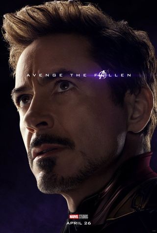Tony Stark's official Avengers Endgame Poster