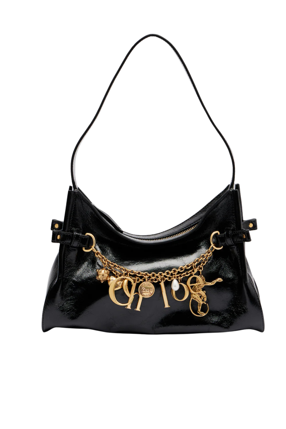 Chlo&amp;eacute; Charms Leather Shoulder Bag