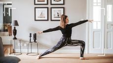 Woman doing yoga