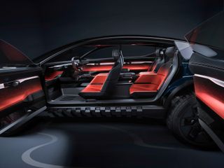 Audi activesphere concept from side with doors open