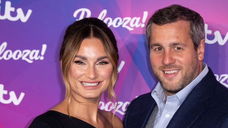 Sam Faiers and Paul Knightley attend ITV Palooza! at The Royal Festival Hall on November 23, 2021 in London, England.