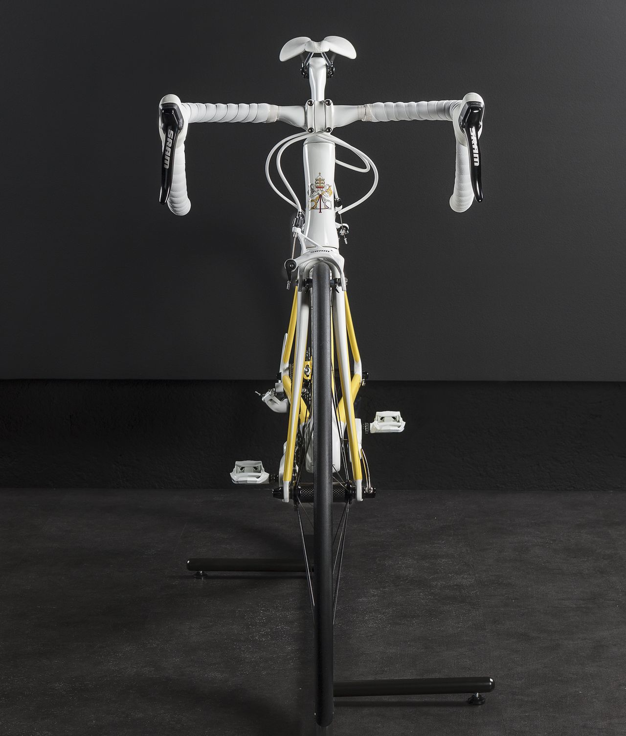 The Specialized Venge presented to Pope Francis by Peter Sagan