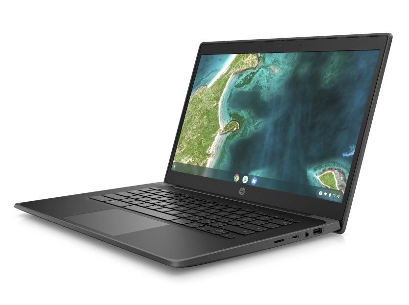 Hp Fortis 14 G10 Chromebook Front Left