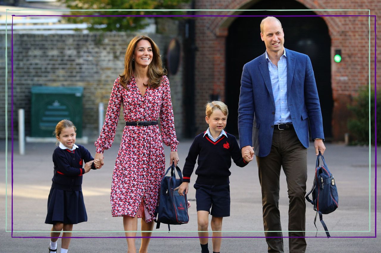 Prince George going to school